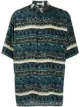 Image 1 of Pierre Cardin Pre-Owned 1990s leaf print shirt