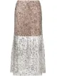 Image 1 of Self-Portrait sequin embellished skirt