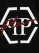 Philipp Plein Junior hexagon logo-print hoodie