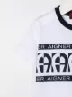 Aigner Kids repeat logo T-shirt
