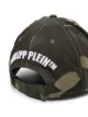 Image 2 of Philipp Plein logo-patch camouflage baseball cap