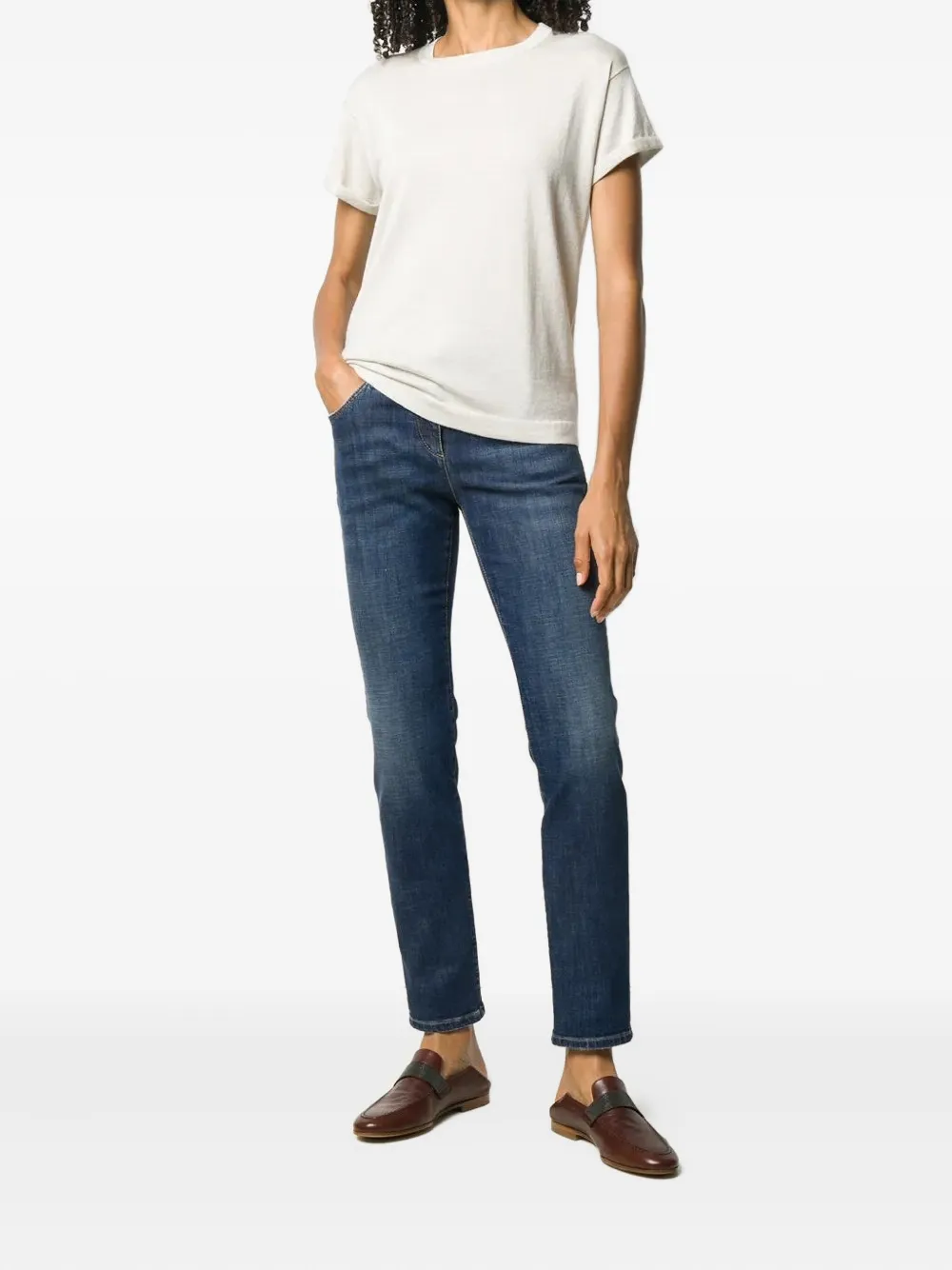 Brunello Cucinelli crew neck T-shirt | T-Shirts & Jersey Shirts | Image 2