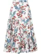 Image 1 of Erdem floral-print midi skirt
