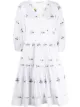 Image 1 of Cecilie Bahnsen Mirabelle floral-print dress