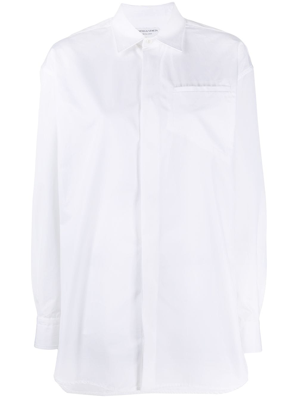 фото Bottega veneta рубашка с длинными рукавами