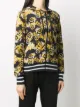 Versace Jeans Couture baroque-print zipped hoodie