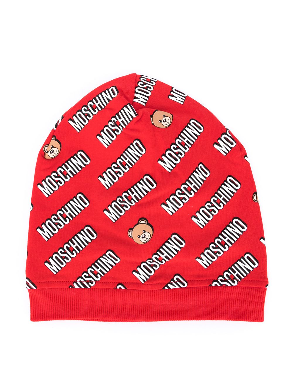 фото Moschino kids шапка бини с логотипом