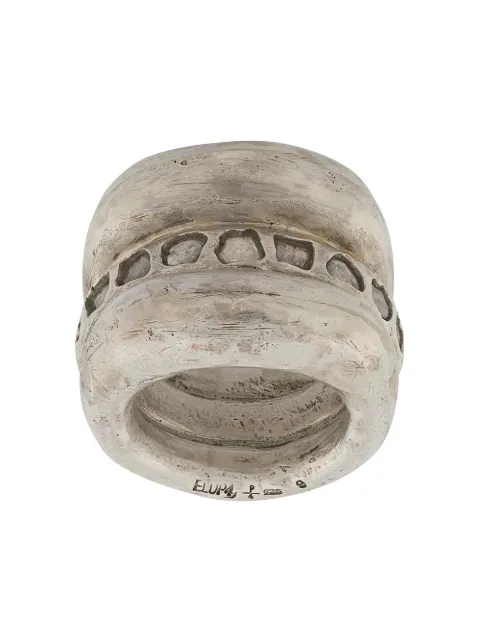 Parts of Four anillo con acabado envejecido