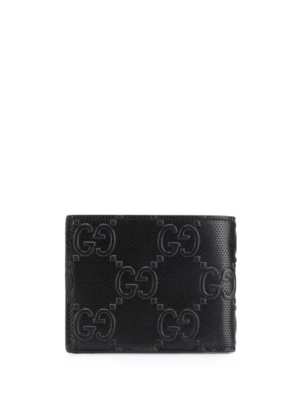 gucci embossed wallet