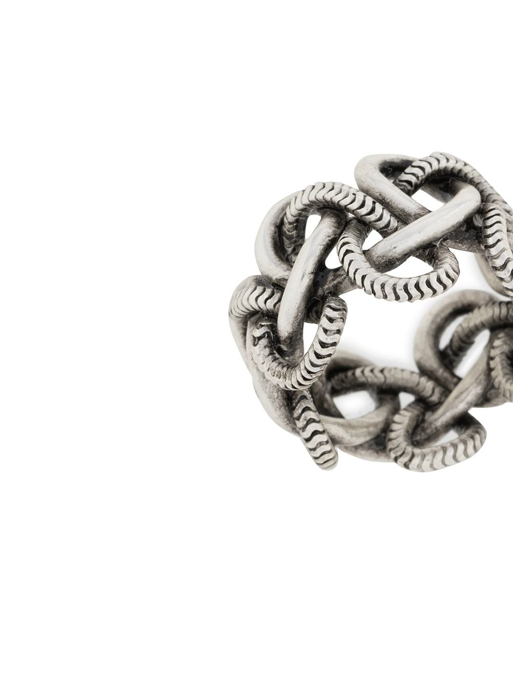 фото Saint laurent кольцо цепочного дизайна