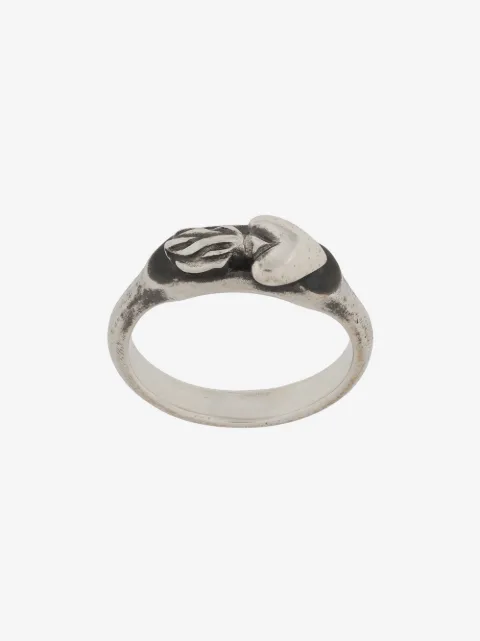 WERKSTATT:MÜNCHEN Symbol Heart ring 