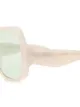 George Keburia oversized square frame sunglasses