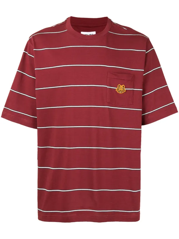 red and white kenzo shirt