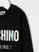 Moschino Kids logo print long-sleeve T-shirt