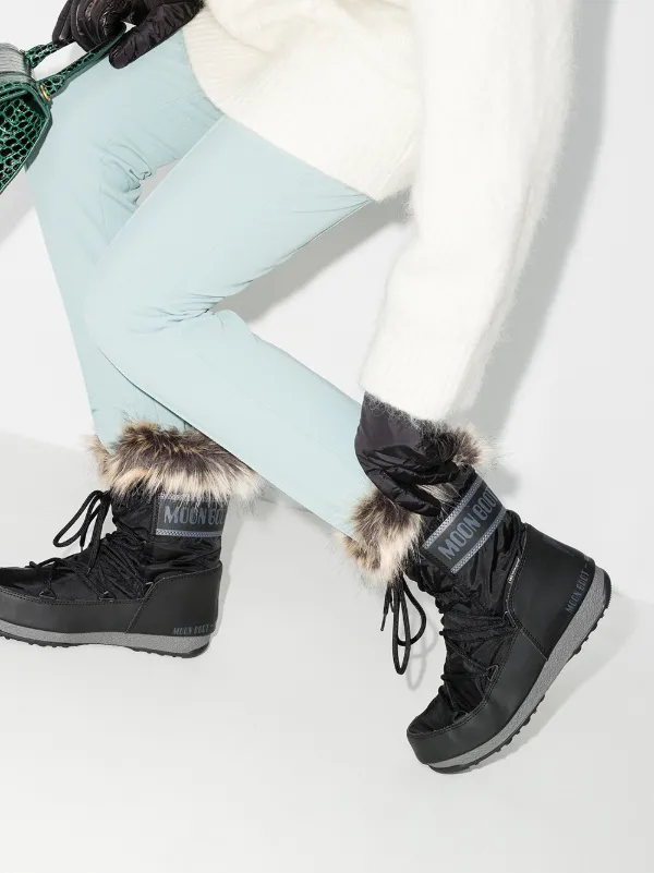 moon boots monaco noir