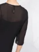 See by Chloé sheer ruffle-trim dress