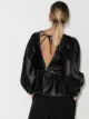 STAUD Luna peplum top