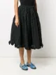 Cecilie Bahnsen A-line matelassé midi skirt