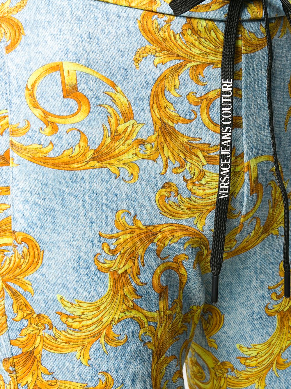 фото Versace jeans couture спортивные брюки с принтом baroque