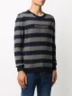 Dsquared2 striped knitted jumper