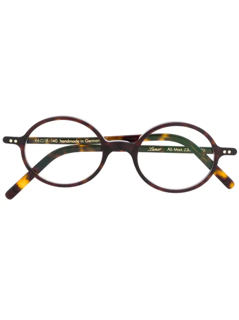 Lunor Bril met rond montuur