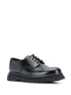 Image 2 of Prada punch hole-detailing ridge-sole brogues