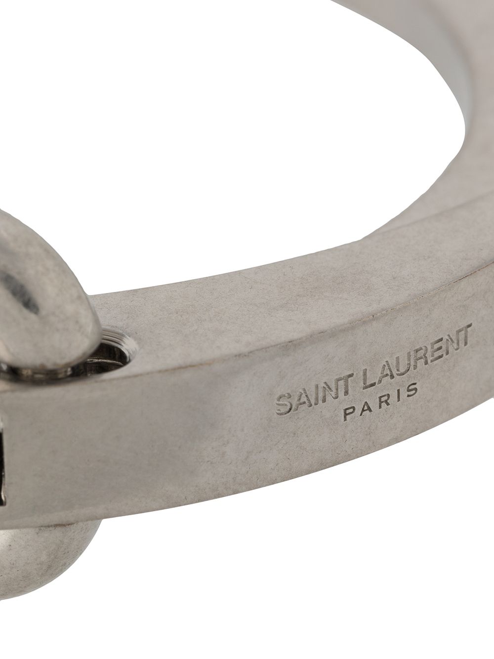 фото Saint laurent браслет с гравировкой логотипа