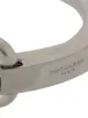 Saint Laurent carabiner logo-engraved bracelet