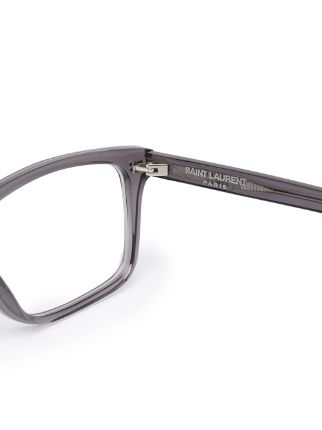 SL 164 square-frame glasses展示图