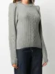 Philosophy Di Lorenzo Serafini shoulder pad ribbed jumper