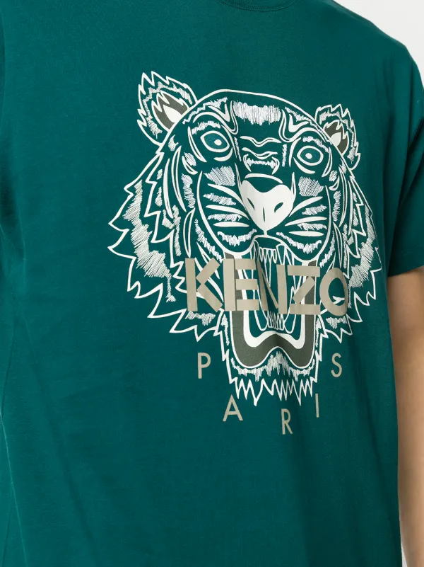 Kenzo Tiger Logo T Shirt Aw20 Farfetch Com