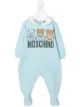 Image 1 of Moschino Kids logo print babygrow