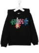Image 1 of Moschino Kids logo print hoodie