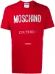 Image 1 of Moschino logo print T-shirt