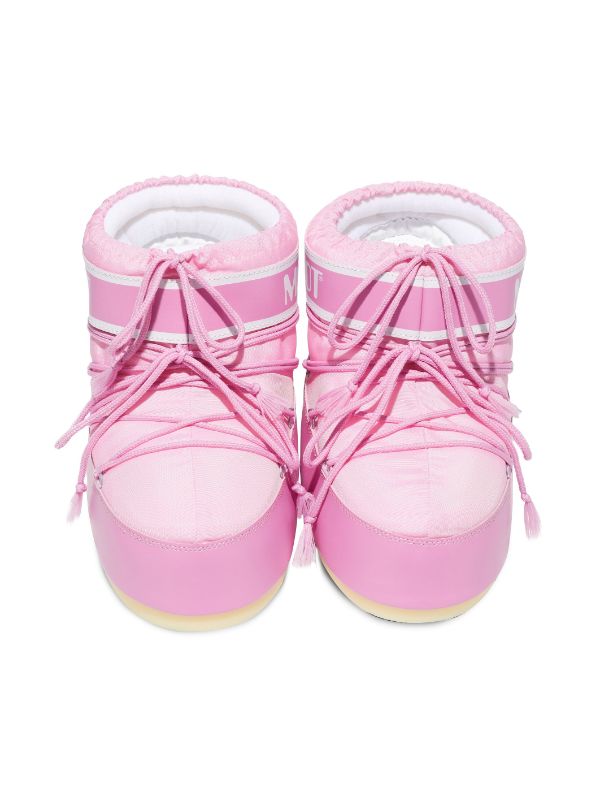 Moon Boot Pink Icon Low Snow Boots