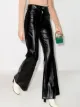 Image 2 of STAND STUDIO Reese faux-leather flared trousers