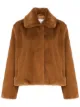 Image 1 of STAND STUDIO Marcella faux-fur cropped jacket
