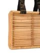 Fendi Pre-Owned raffia tote bag