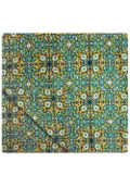 La DoubleJ tile-print tablecloth - Blue