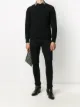 الصورة 2 من Saint Laurent كنزة مضلعة برقبة دائرية