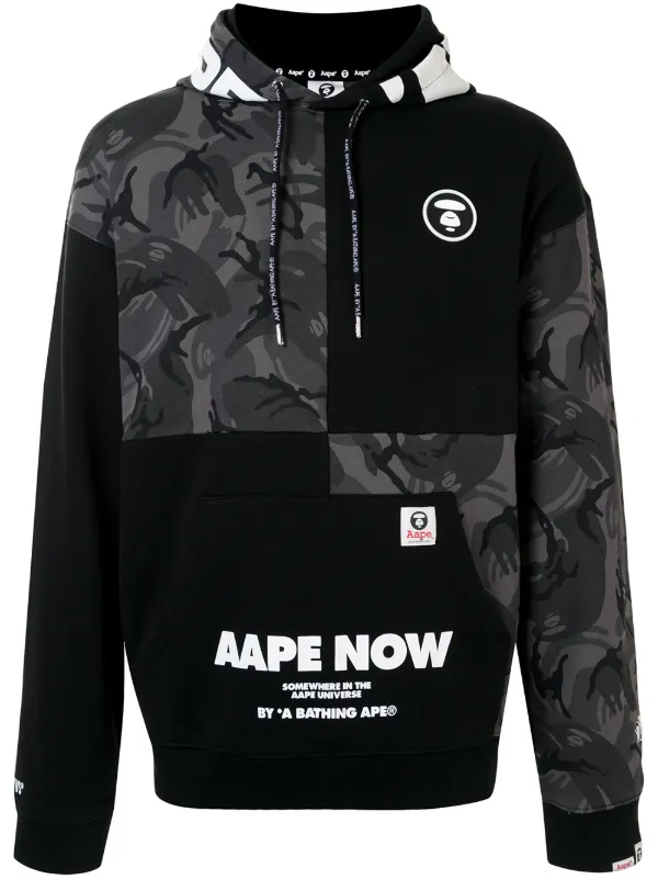 amiri patchwork moletom com capuz