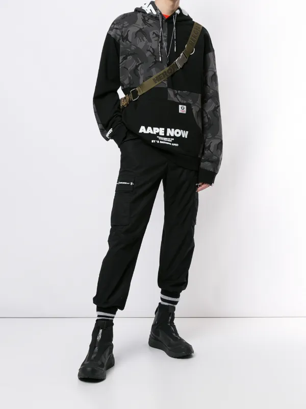 amiri patchwork moletom com capuz