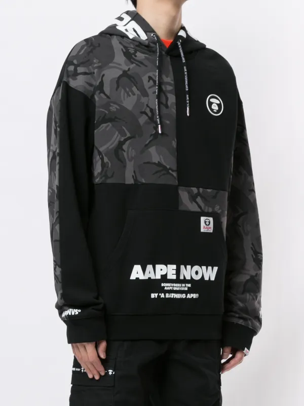 amiri patchwork moletom com capuz