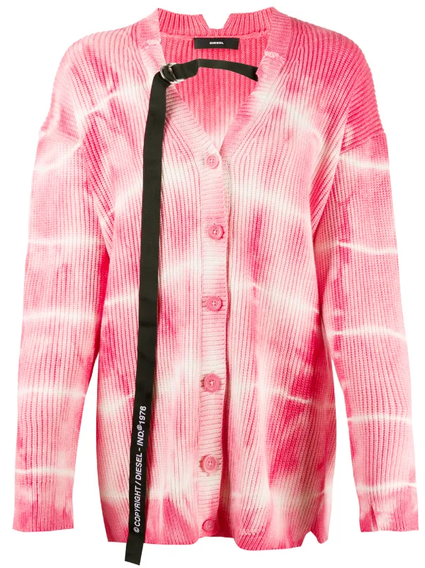 womens tie dye cardigan