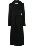 Harris Wharf London wrap-around virgin wool coat - Black