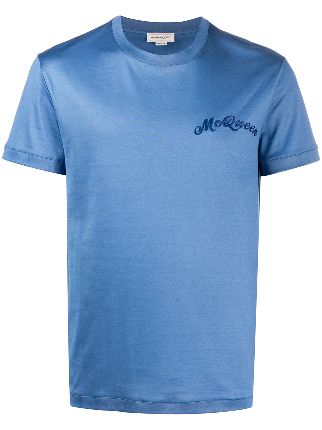 alexander mcqueen shirt blue