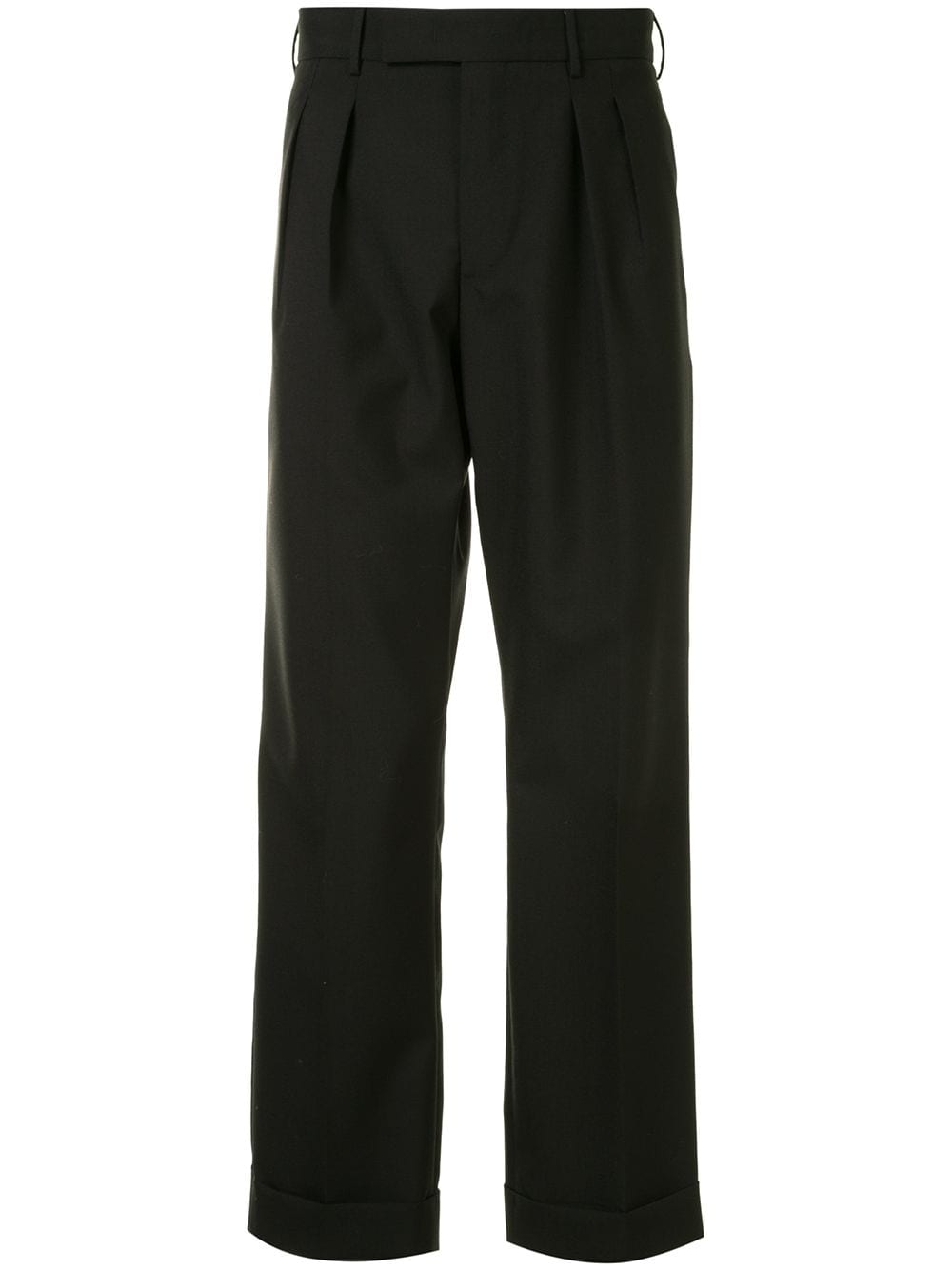 pt01 pantalon de costume droit - noir