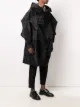 Issey Miyake geometric print zipped coat