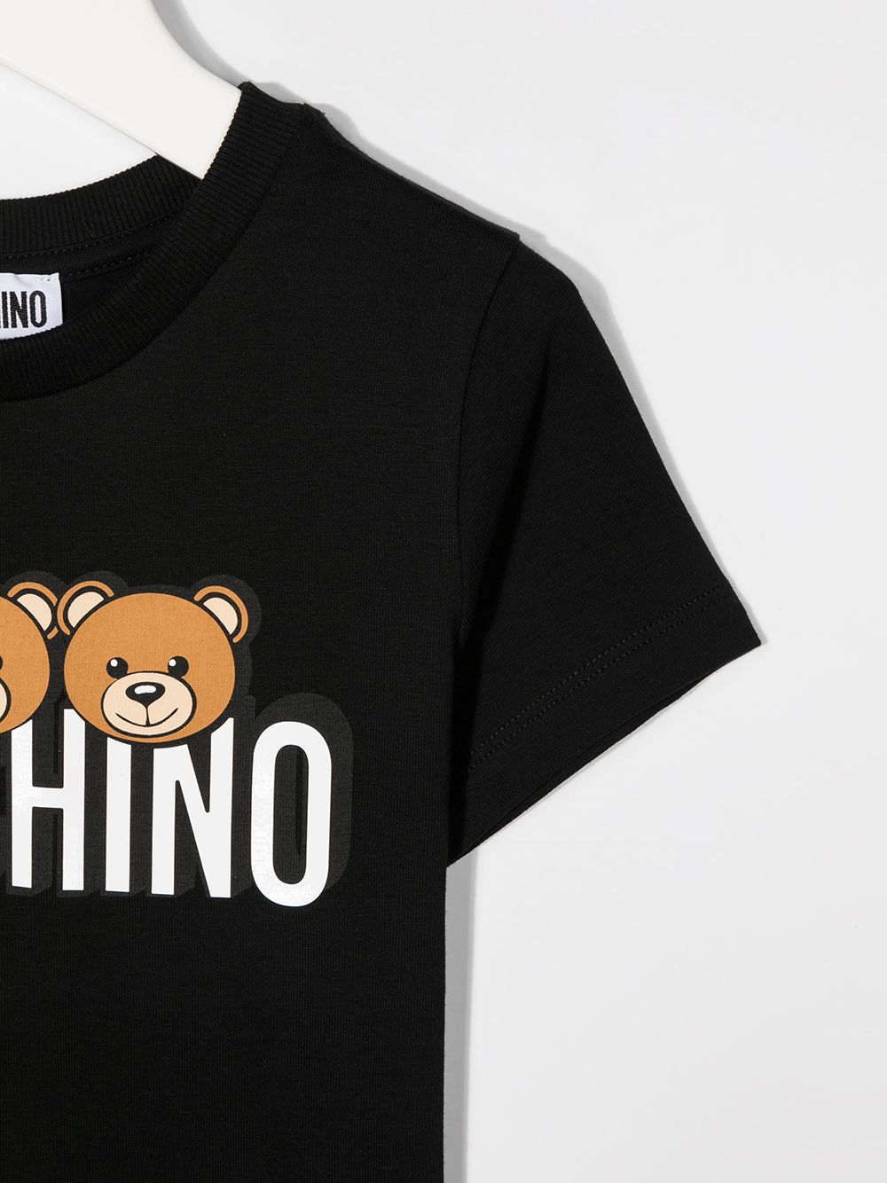 фото Moschino kids футболка с логотипом