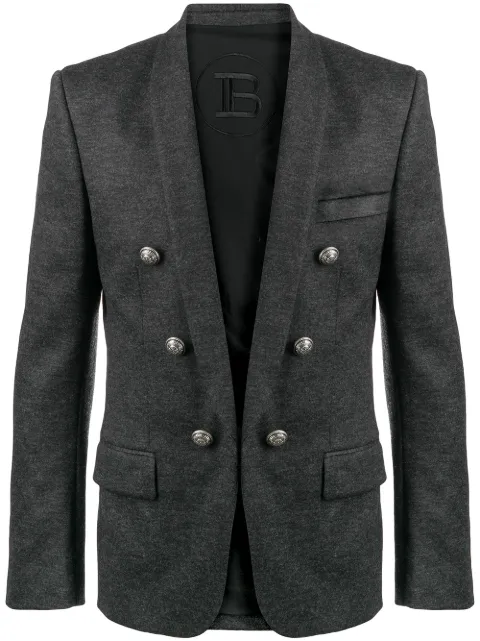 Balmain decorative button blazer